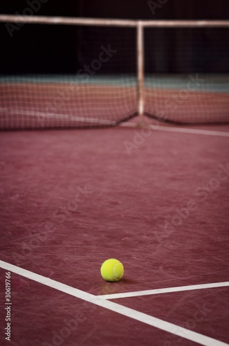 Tennis yellow ball