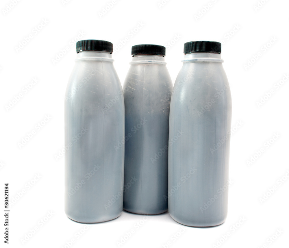 bottles of paint for the printer bottles of paint for the printer