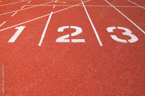 Athletics Track Lane