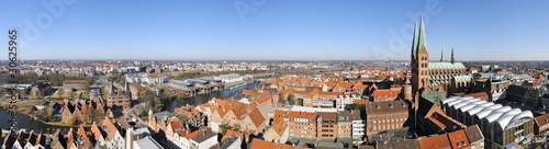 Lübeck Altstadt Panorama