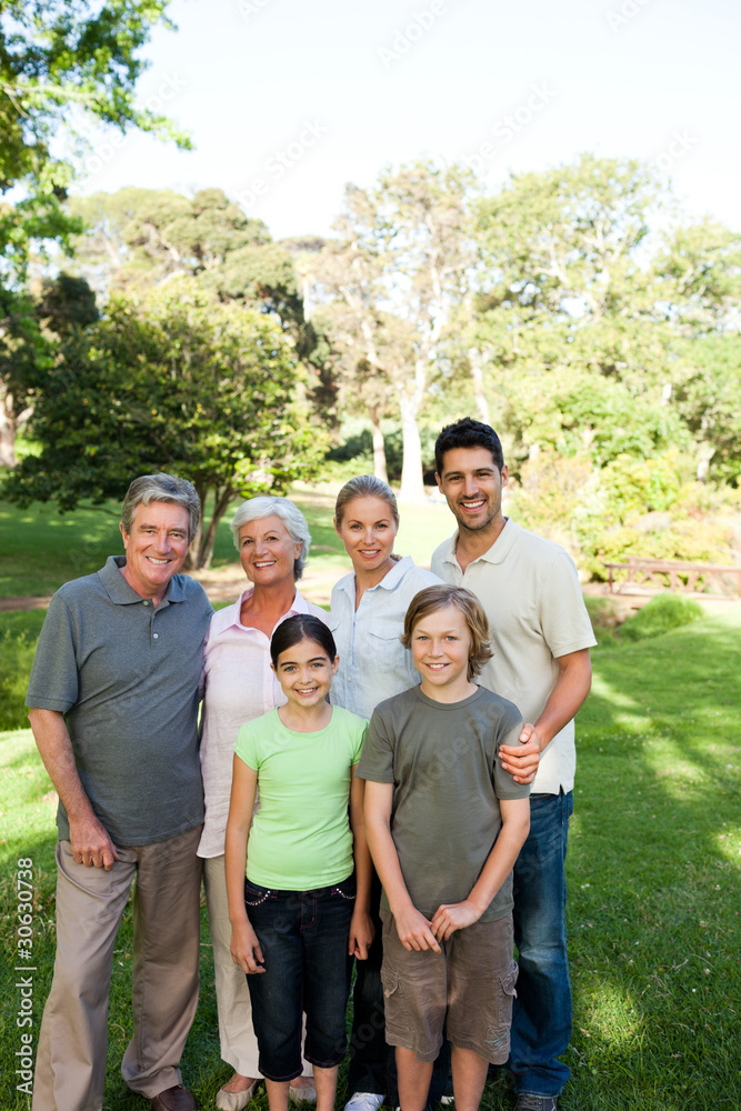 Portrait of a happy family Portrait of a happy family