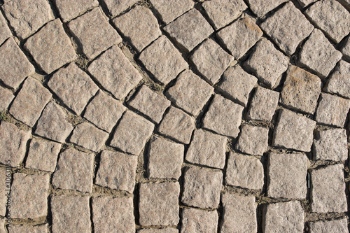 Old stone paved street