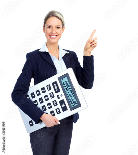 Accountant business woman