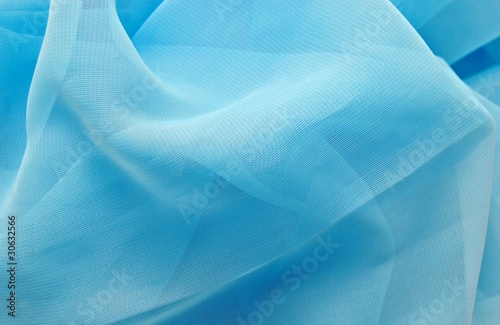 Fotografie Fondo de seda azul