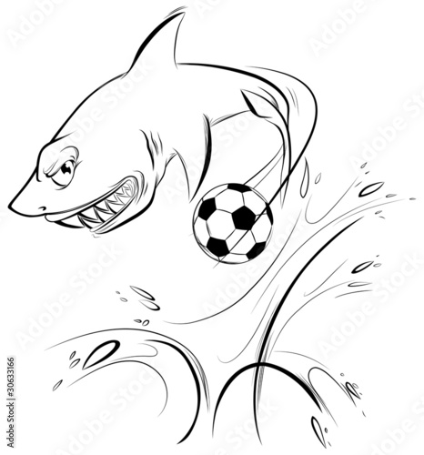 The Magnificent Shark Sports Mascot