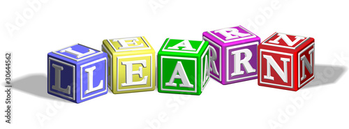 Learn alphabet blocks