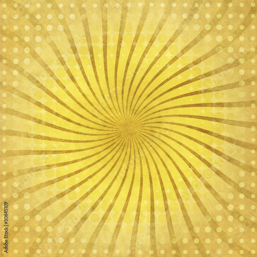 Old paper with points and rays