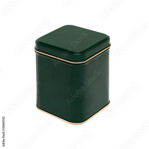 green box with a gold stripe on white background