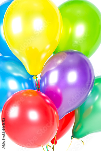 colorful balloons. party decoration
