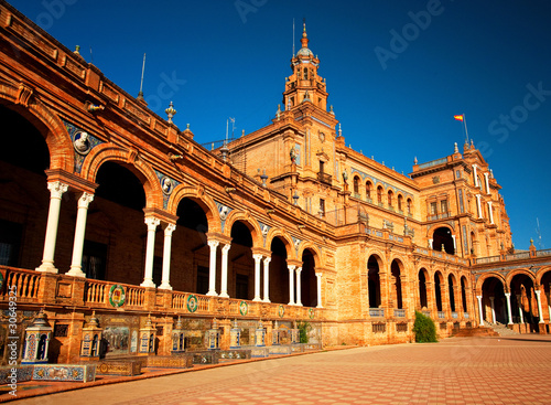 Spanish Square in Sevilla, Spain