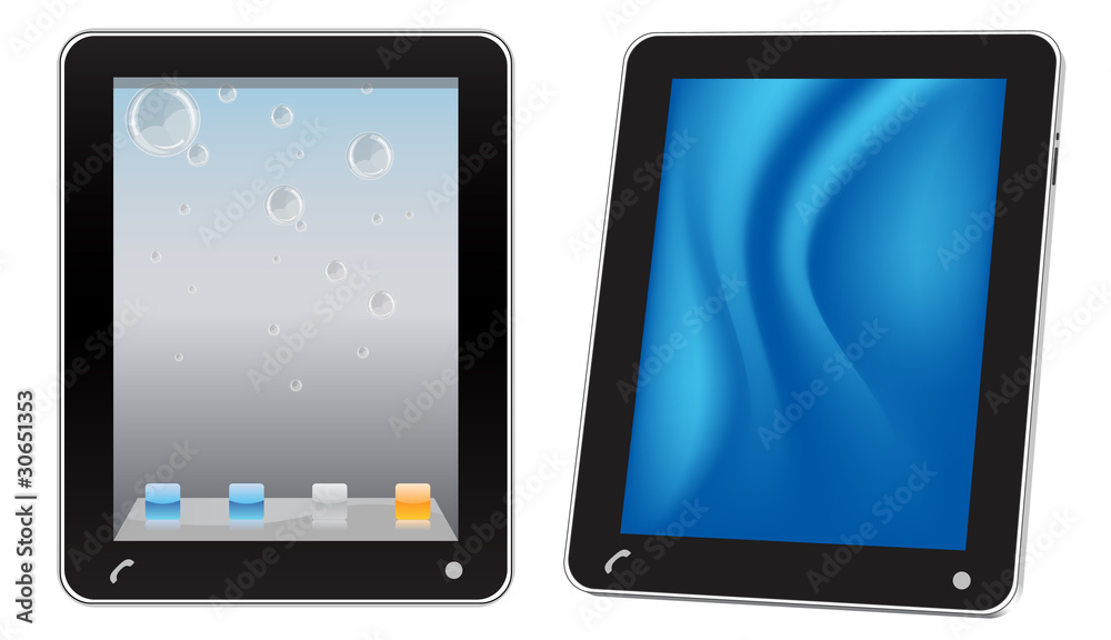 Touchscreen tablet computer Touchscreen tablet computer