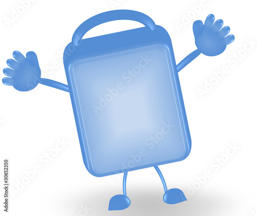 Happy suitcase