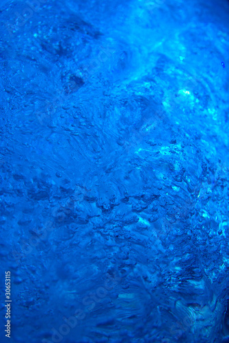 Blue ice detail