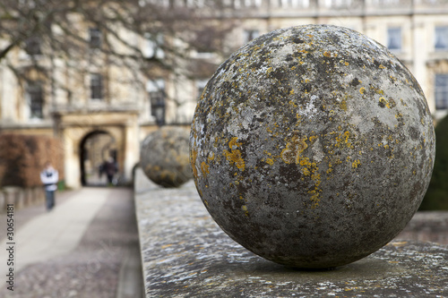 Photos decorative stone spheres
