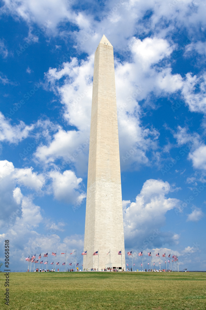 Washington Monument in D.C., USA