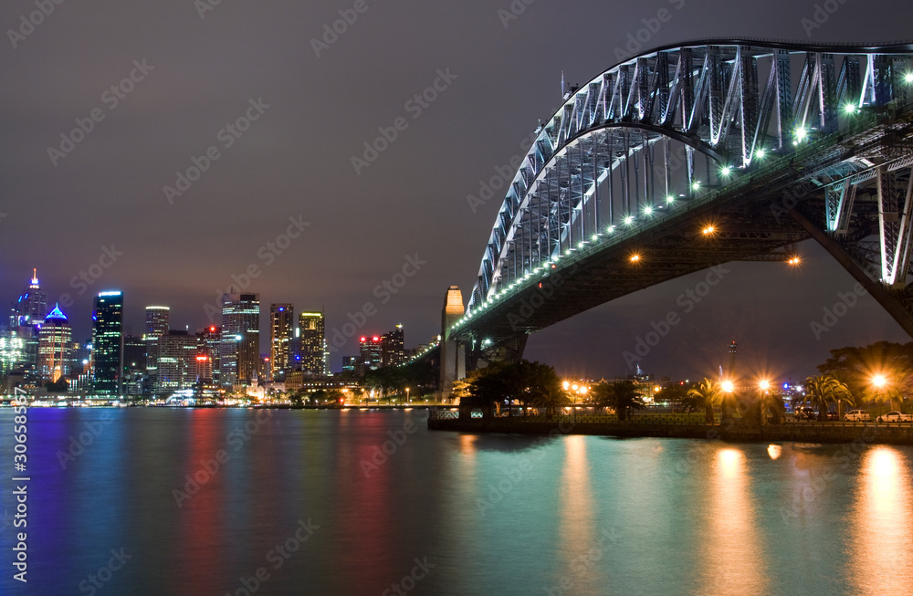 Sydney Harbour Bridge at Night