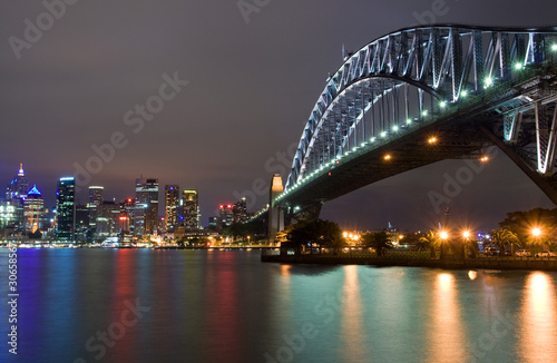 Sydney Harbour Bridge at Night © Natalia Pushchina