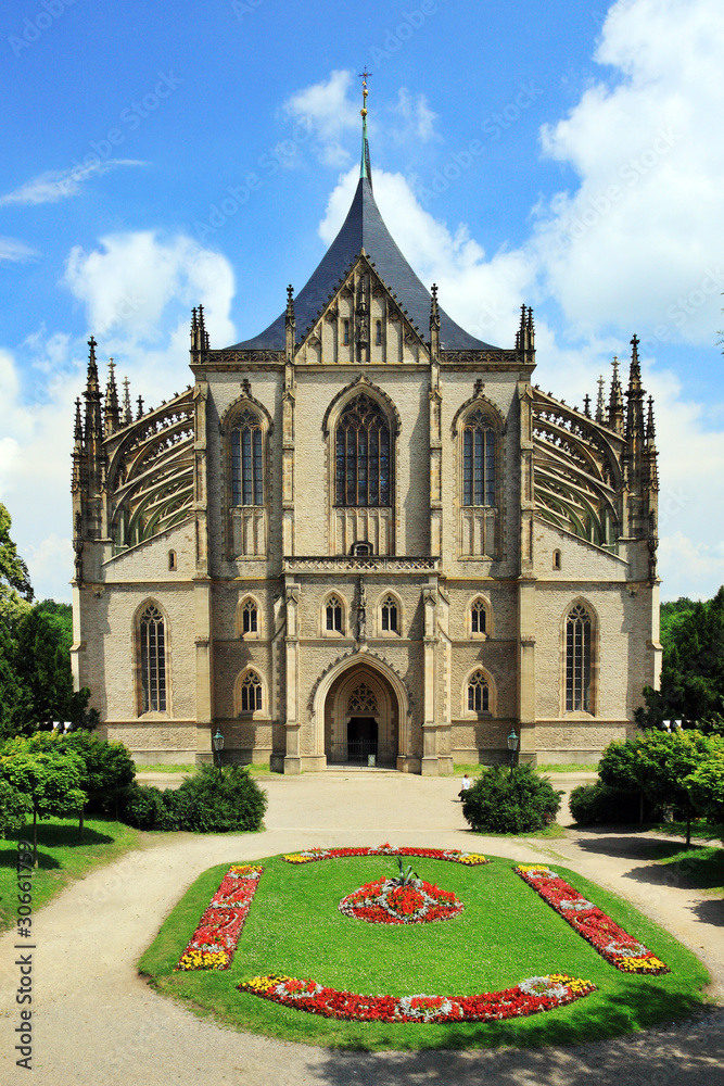Czech Republic - St. Barbora cathedral in Kutna Hora