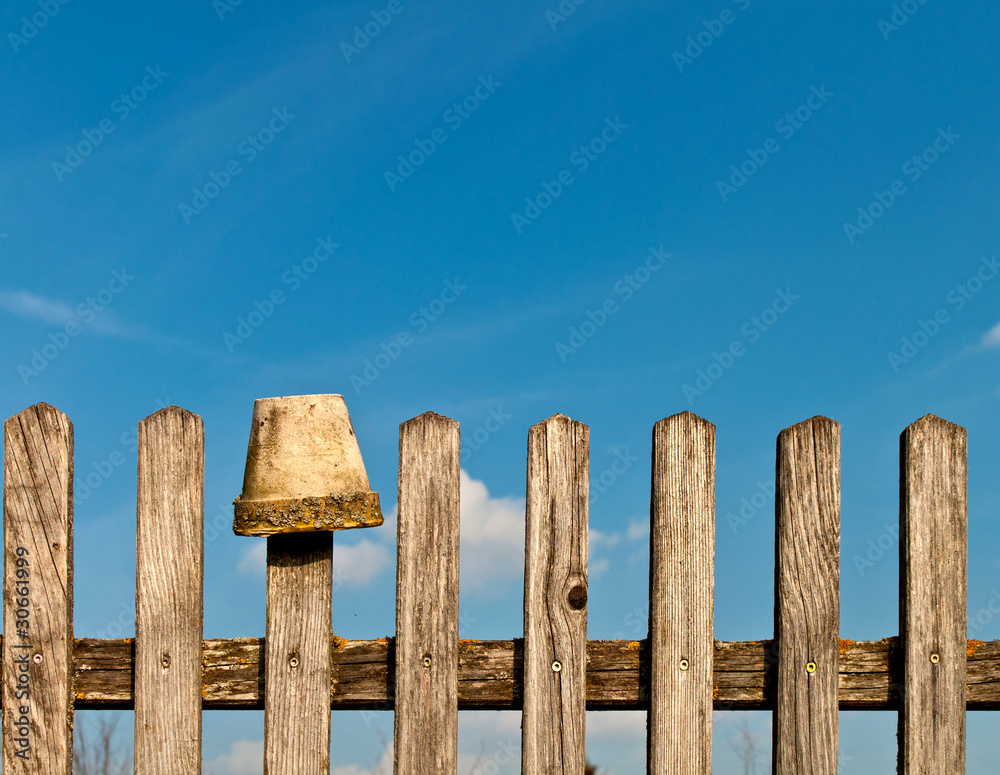 Old fence Old fence