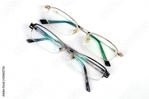Two eyeglasses