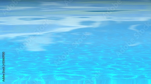 Shimmering water