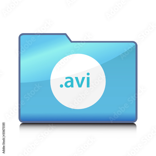 dossier icone avi