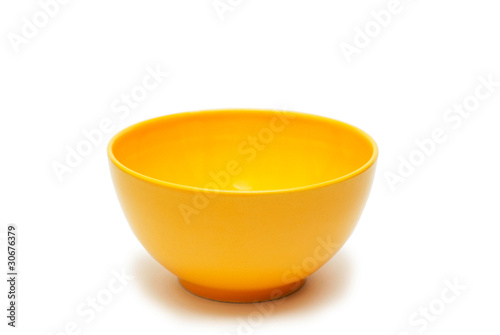 A bowl of yellow color