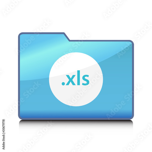 dossier icone xls