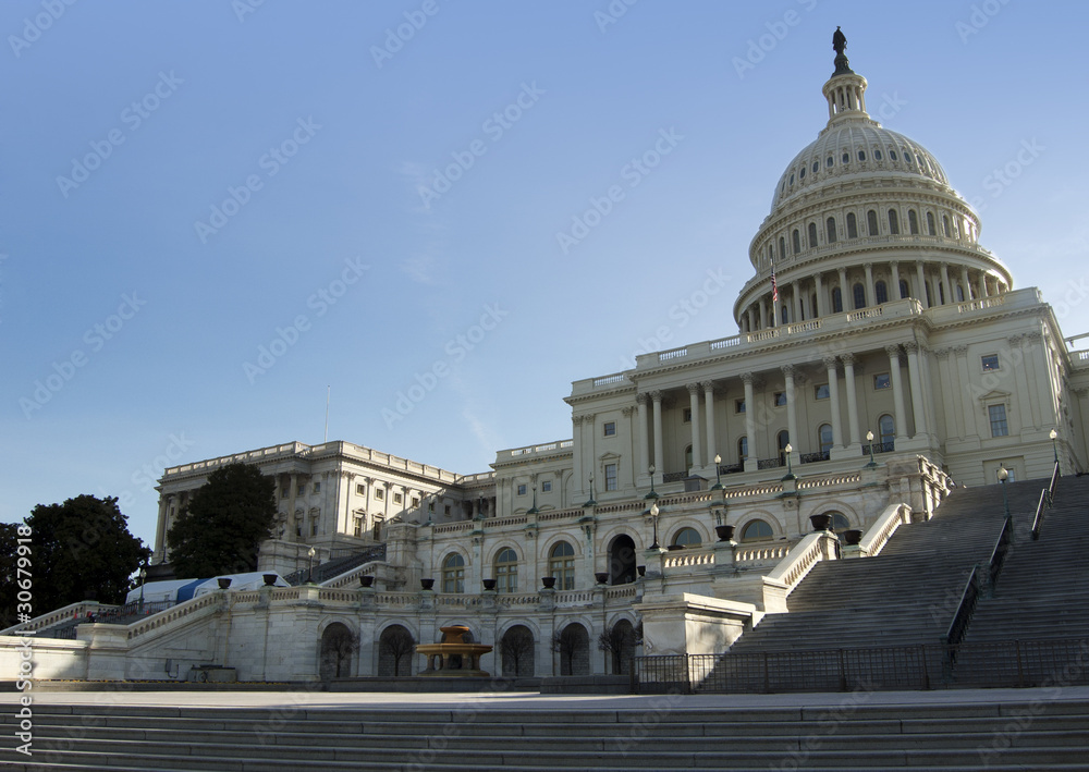 Obraz premium Capitol building in Washington DC