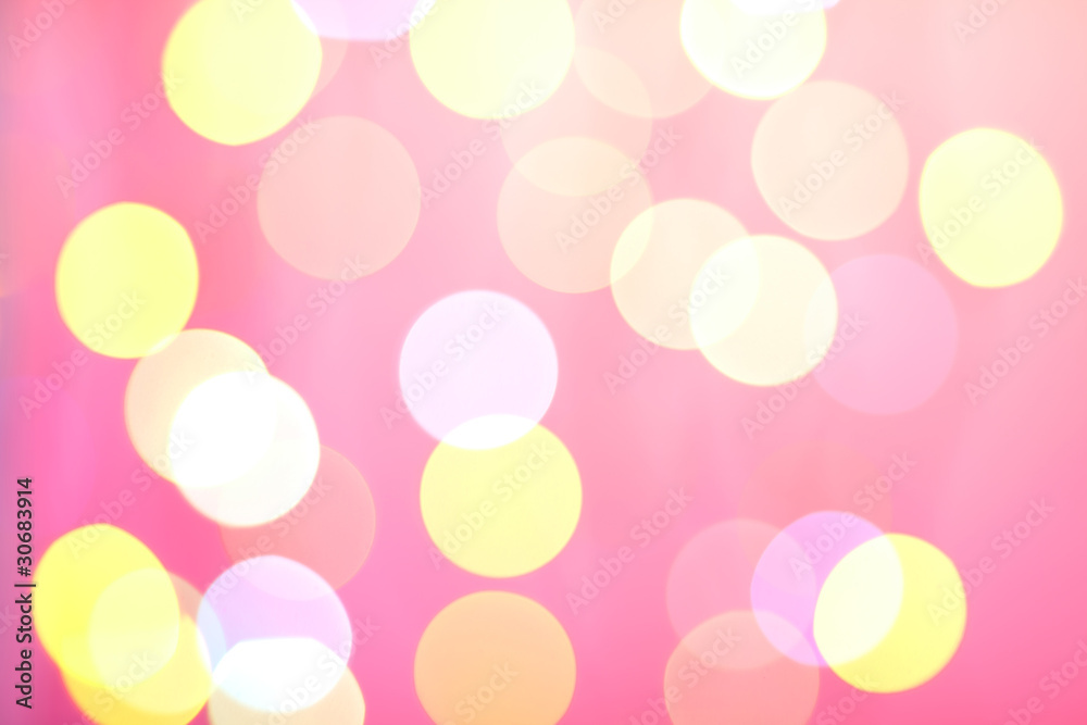 Abstract sunny bokeh on pink Abstract sunny bokeh on pink