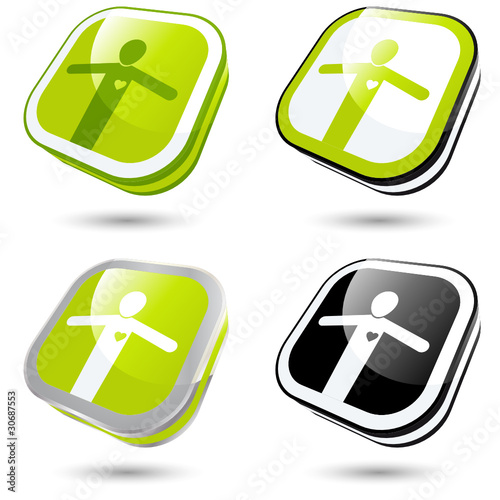 mensch gesundheit herz zeichen symbol