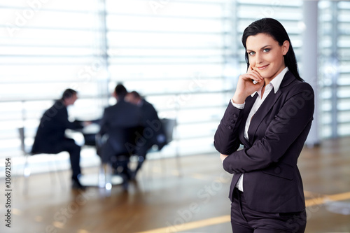 Female team leader