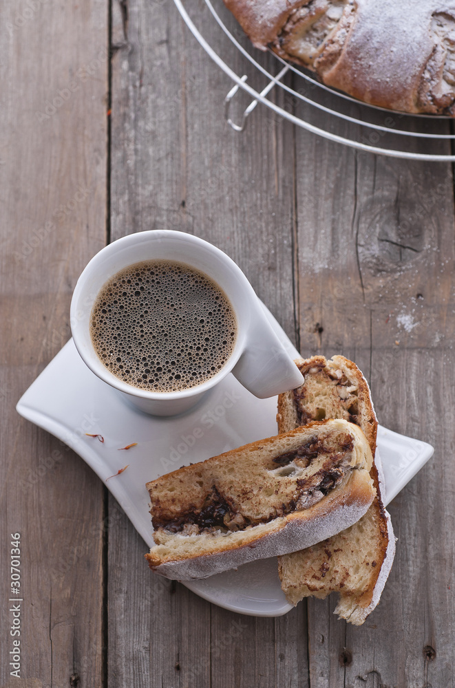 Saffron coffee cake Saffron coffee cake