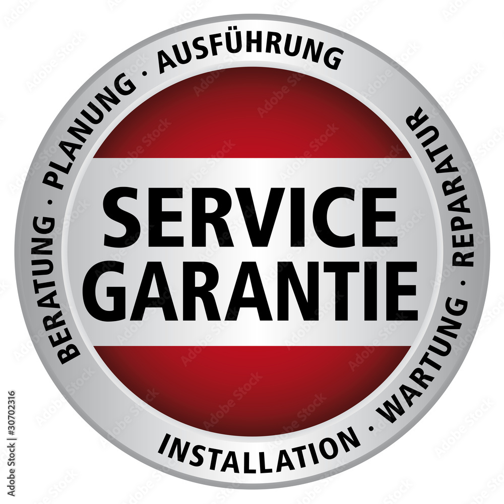 Service-Garantie - Installation, Wartung, Reparatur Service-Garantie - Installation, Wartung, Reparatur