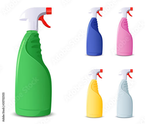 Cleaning spray bottle