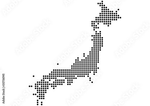 Japan Karte Vector