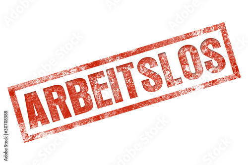 stempel ARBEITSLOS