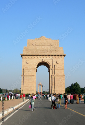 India Gate in New Delhi India, taken in 2010