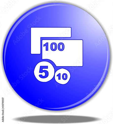 bouton argent