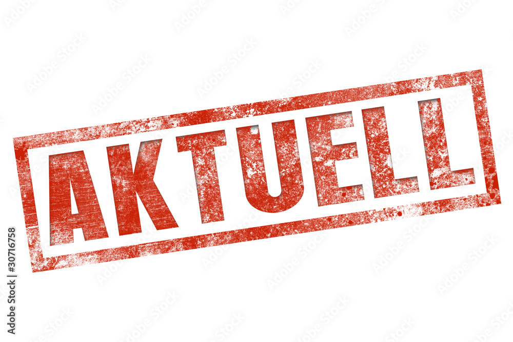AKTUELL stempel StockIllustration Adobe Stock