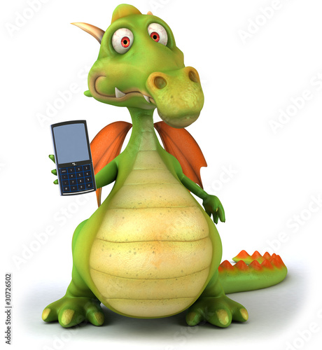 Dragon et t  l  phone portable