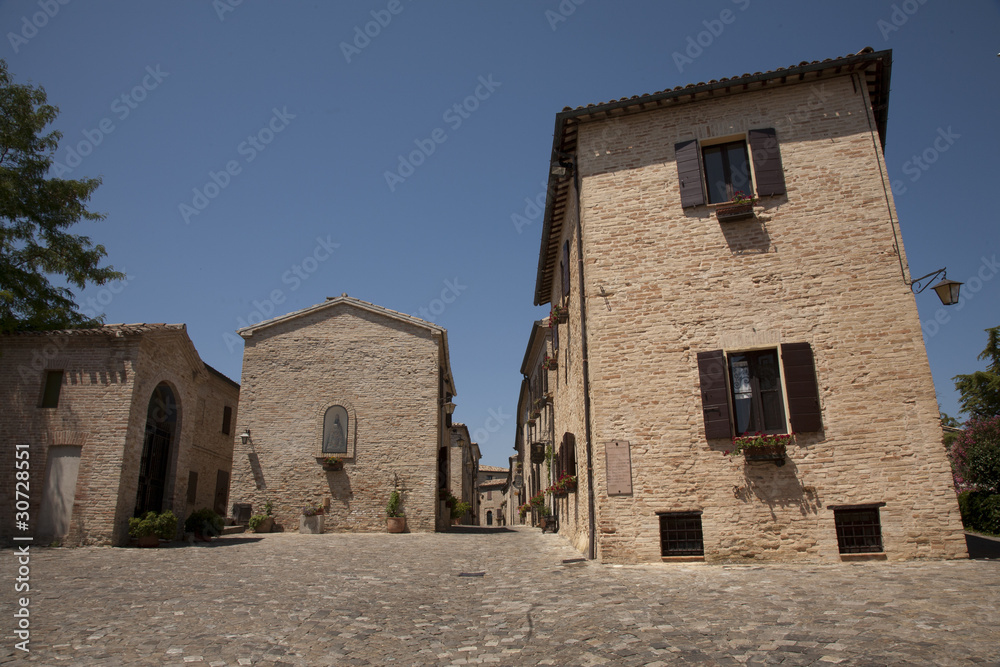 Fototapeta premium Rimini, castello di Montegridolfo