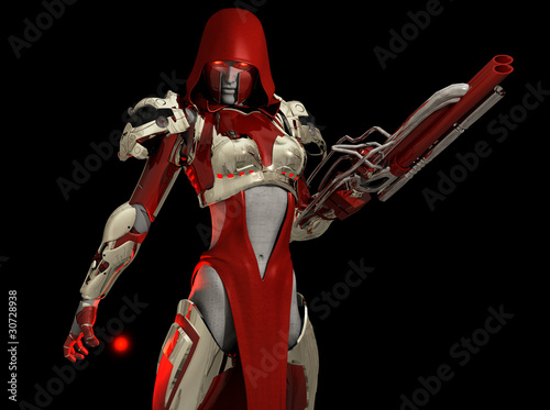 Advanced cyborg soldier