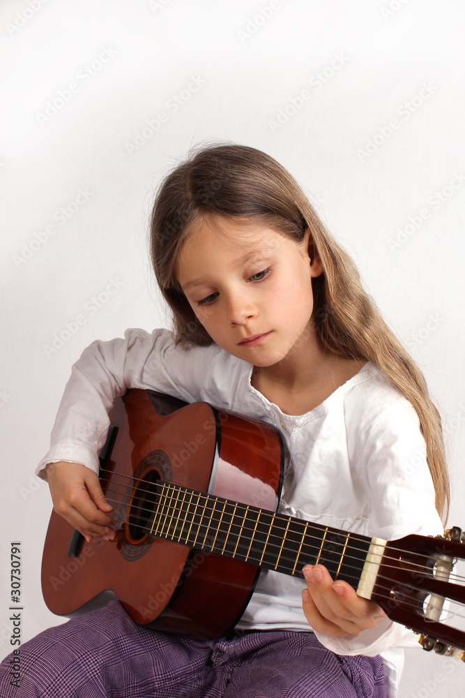 musizierendes Mädchen musizierendes Mädchen