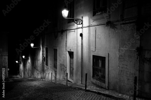 Lisboa de noche photo