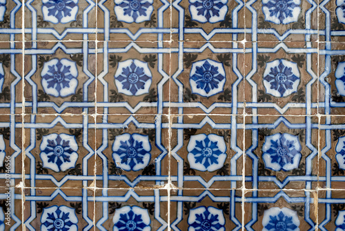 Portuguese glazed tiles © homydesign