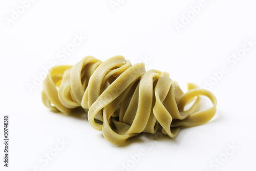 Spinach ribbon pasta