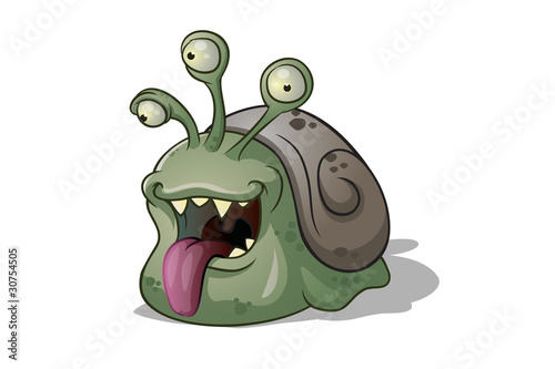 weird snail