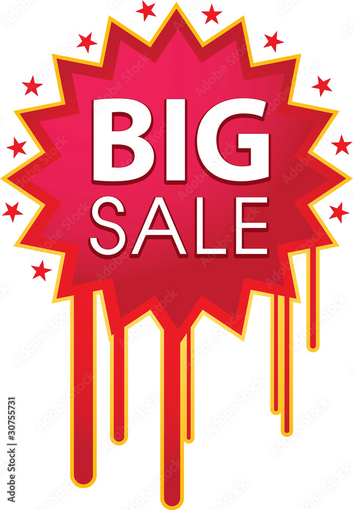 Fototapeta premium Big Sale icon