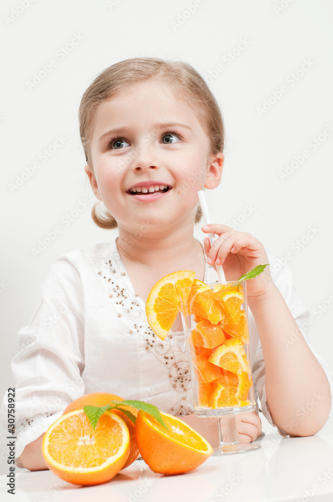 Juicy orange fruits Juicy orange fruits